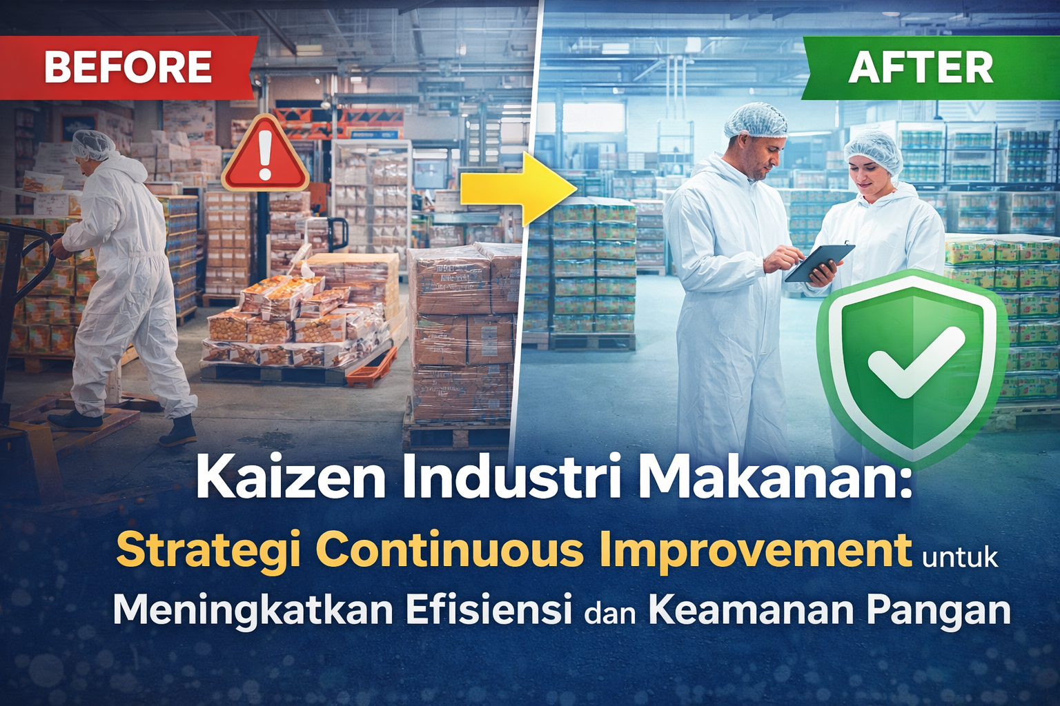 Kaizen Industri Makanan: Strategi Continuous Improvement untuk Meningkatkan Efisiensi dan Keamanan Pangan