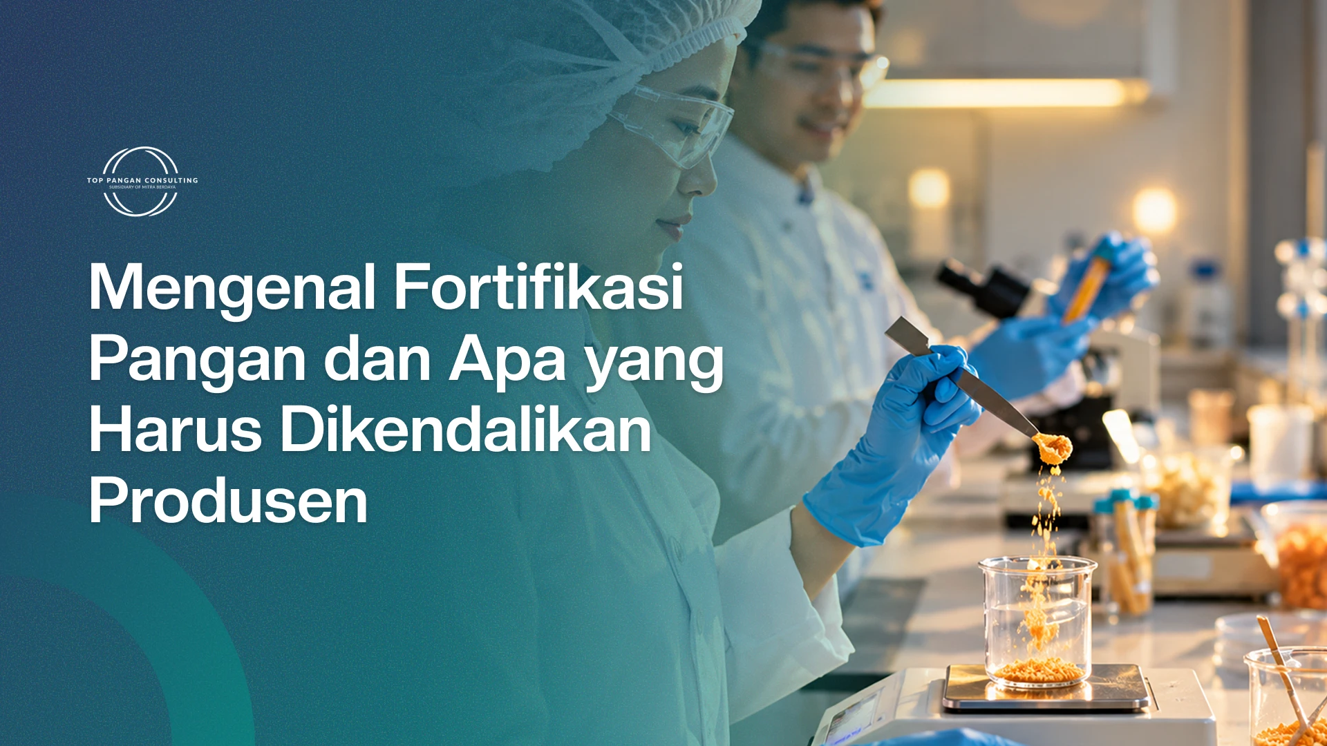 Mengenal Fortifikasi Pangan dan Apa yang Harus Dikendalikan Produsen
